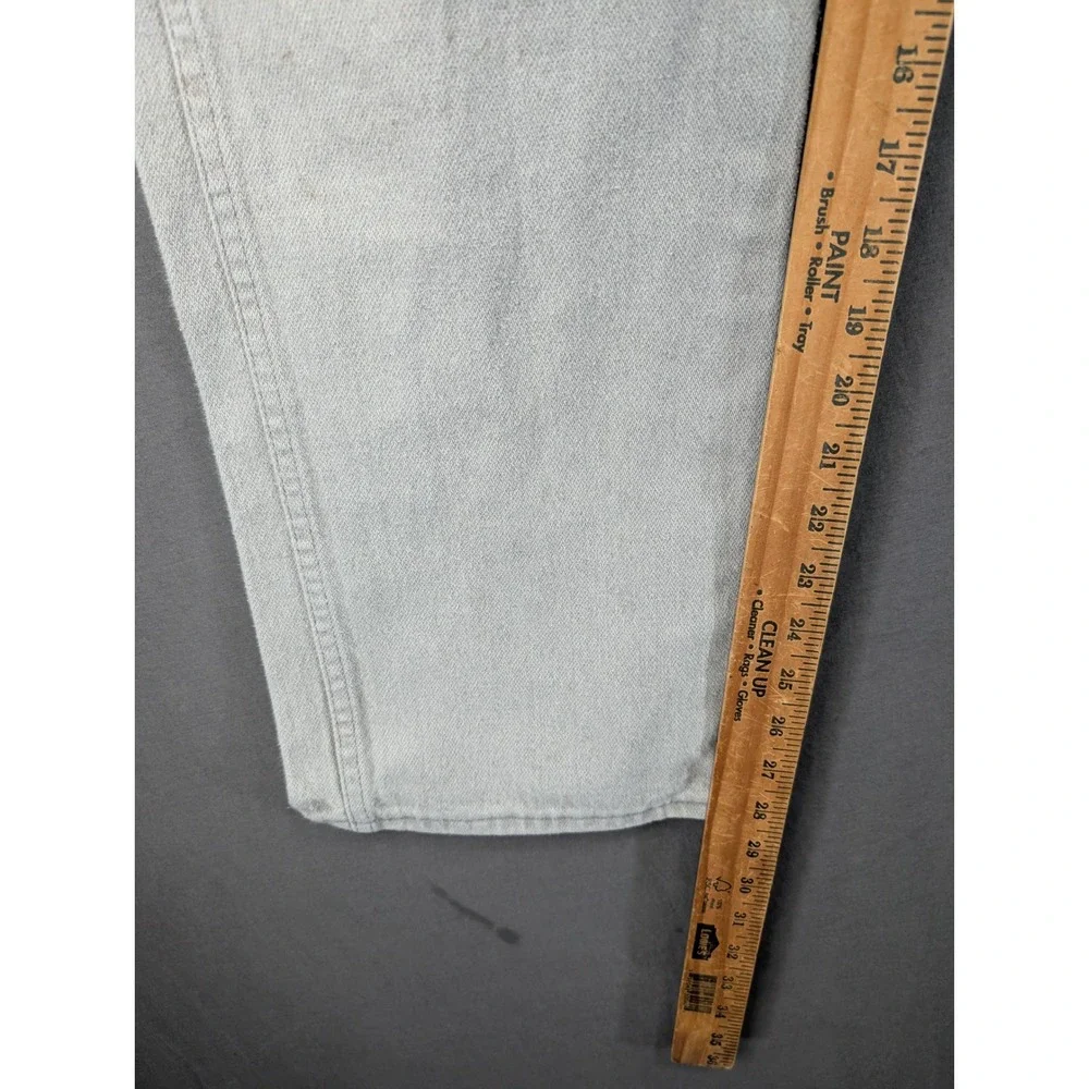 Wrangler 13MWZFG Mens Grey Cowboy Cut Regular Fit Jeans 33x30 USA Made